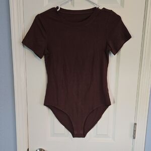 Elegant Brown Women's Bodysuit